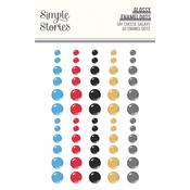 Say Cheese Galaxy Glossy Enamel Dots - Simple Stories - PRE ORDER