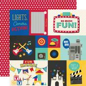 Elements 2 Paper - Say Cheese Tinseltown - Simple Stories - PRE ORDER