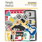 Say Cheese Tinseltown Bits & Pieces - Simple Stories