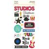 Say Cheese Tinseltown Foam Stickers - Simple Stories - PRE ORDER