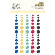Say Cheese Tinseltown Glossy Enamel Dots - Simple Stories - PRE ORDER