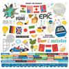 Say Cheese Epic Cardstock Stickers - Simple Stories - PRE ORDER