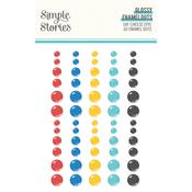 Say Cheese Epic Glossy Enamel Dots - Simple Stories - PRE ORDER