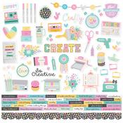 Crafty Things Cardstock Stickers - Simple Stories