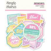 Crafty Things Patches Bits & Pieces - Simple Stories - PRE ORDER