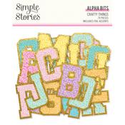 Crafty Things Alpha Bits & Pieces - Simple Stories - PRE ORDER