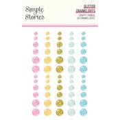Crafty Things Glitter Enamel Dots - Simple Stories