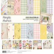 Simple Vintage Meadow Flowers Collection Kit - Simple Stories