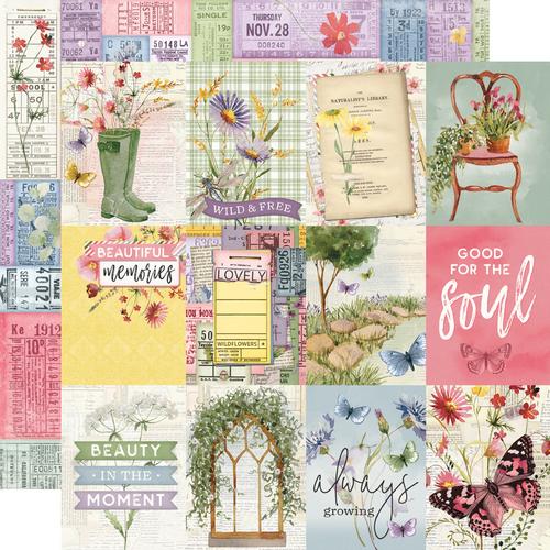 Simple Stories > Simple Vintage Meadow Flowers > Elements 3x4 Paper ...