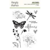 Simple Vintage Meadow Flowers Stamps - Simple Stories - PRE ORDER