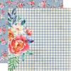 From The Heart Paper - Simple Vintage Linen Market - Simple Stories - PRE ORDER