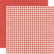 Cherry Pie Paper - Simple Vintage Linen Market - Simple Stories - PRE ORDER