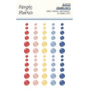 Simple Vintage Linen Market Glossy Enamel Dots - Simple Stories - PRE ORDER