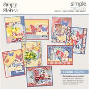 Simple Vintage Linen Market Simple Cards Card Kit - Simple Stories - PRE ORDER