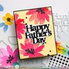 Fathers Day Word Die - Waffle Flower Crafts