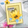 Painted Flower Matching Dies - Waffle Flower Crafts