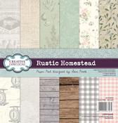 Rustic Homestead - Creative Expressions Paper Pad 8"X8" By Sam Poole