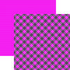 Pretty Plaid Paper - Think Pink - Reminisce