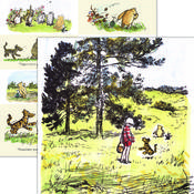 A Walk in the Forest Paper - Winnie the Pooh and Friends - Reminisce - PRE ORDER