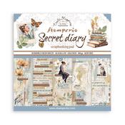 Create Happiness Secret Diary 12x12 Paper Pad - Stamperia