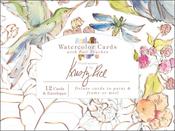 Watercolor Cards With Foil Touches - Kristy Rice