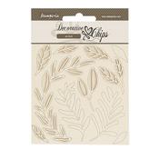 Leaves Pattern Decorative Chips - Create Happiness Secret Diary - Stamperia