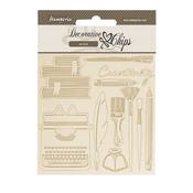 Creativity Decorative Chips - Create Happiness Secret Diary - Stamperia