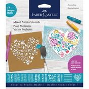 Journaling Mixed Media Stencils - Faber-Castell
