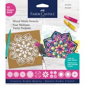 Mandala Mixed Media Stencils - Faber-Castell