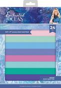 Enchanted Ocean - Sara Signature Luxury Linen Cardstock 8.5"X11"