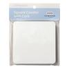 White, 4 pack - Craft Express Square 4" Coaster