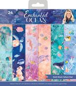 Enchanted Ocean - Sara Signature Enchanted Ocean Vellum Pad 8"X8"