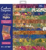 Arabian Nights - Crafter's Companion Arabian Nights Paper Pad 12"X12"