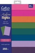 Arabian Nights - Crafter's Companion Luxury Linen Card Pack 8.5"X11"