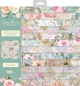 Summer Blooms - Crafter's Companion Paper Pad 12"X12"