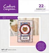 Purrfect Cat - Crafter's Companion Pets Rule Clear Acrylic Stamps