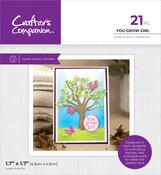You Grow Girl - Crafter's Companion Garden Collection Clear Acrylic Stamps