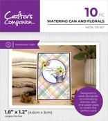 Watering Can And Florals - Crafter's Companion Garden Collection Metal Die