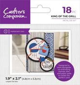 King Of The Grill - Crafter's Companion Modern Man Metal Die