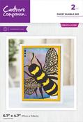 Sweet Bumble Bee - Crafter's Companion Metal Die 5"X7"