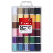 30/Pkg - SINGER Polyester Multi-Purpose Thread Pack