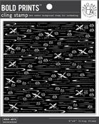 Origami Paper Bold Prints - Hero Arts Cling Stamp 6"X6"