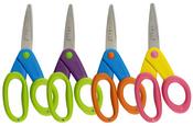 4 Colors/3 Each, 12/Pkg - Tonic Kushgrip Kids' Pointed Tip Scissors 5"