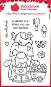 Singles Green Fingers - Woodware Clear Stamps 4"X6"
