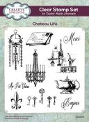 Chateau Life - Creative Expressions Taylor Made Journals Clear Stamp 6"X8"