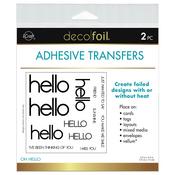 Oh Hello - Deco Foil Adhesive Transfer Sheets 5.9" x 5.9"