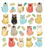 Stately Cats - Sticker King Stickers