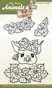 Pig, All About Animals - Find It Trading Precious Marieke Clear Stamps