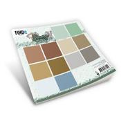 Solid Colors, Young And Wild - Find It Trading Yvonne Creations Paper Pack 8"X8" 12/Pkg