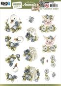 All About Blue, All About Animals - Find It Trading Precious Marieke Punchout Sheet